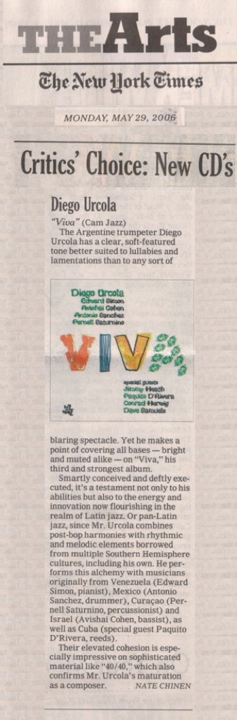 New York Times Review of Viva Album